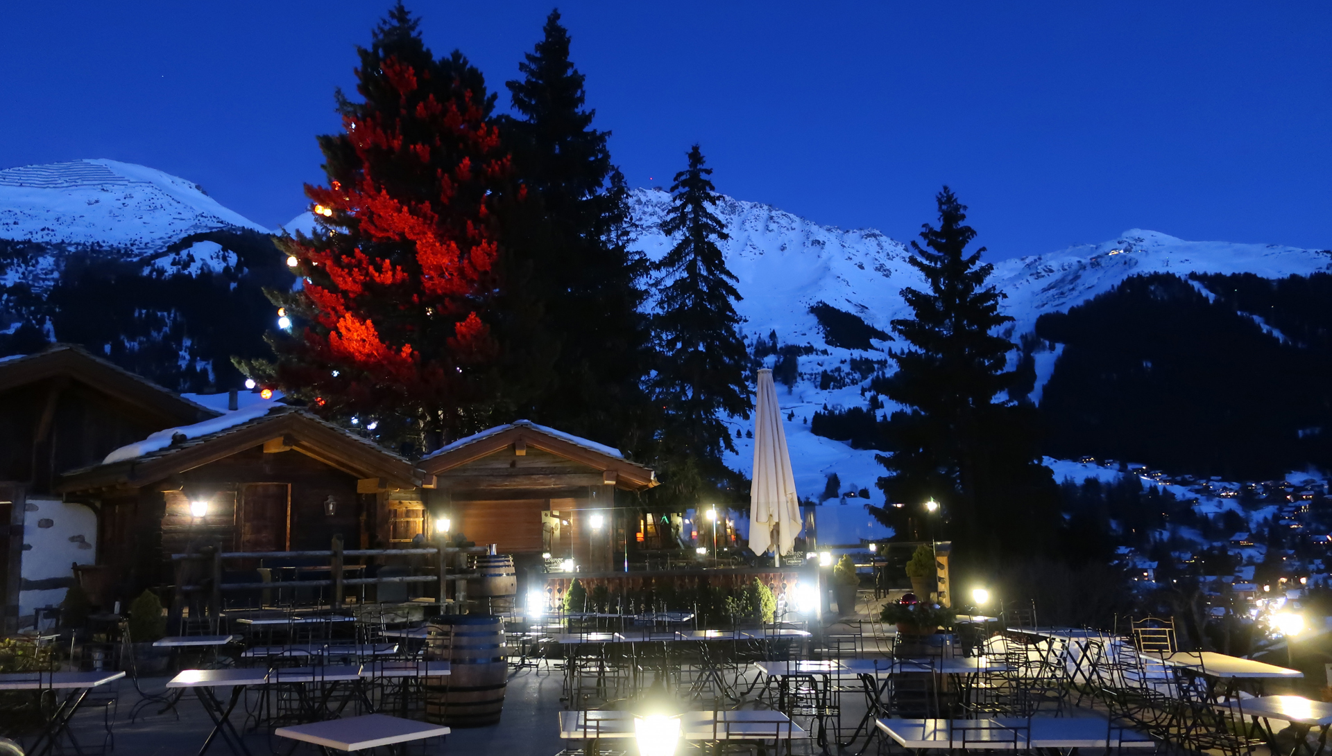 La Terrasse du Chalet d'Adrien à Verbier